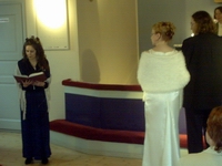 Kaaso lukee epistolatekstin